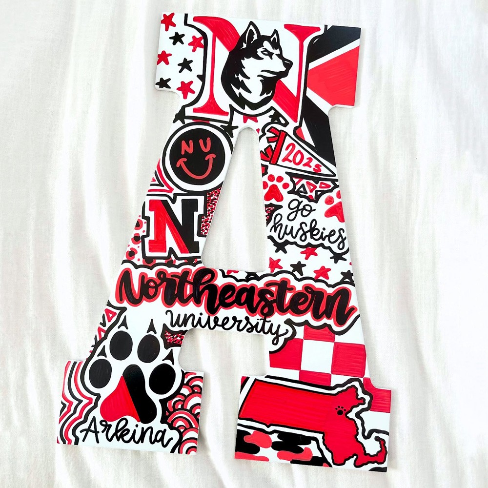 Personalized College Letters Graduation Gift Dorm Decor